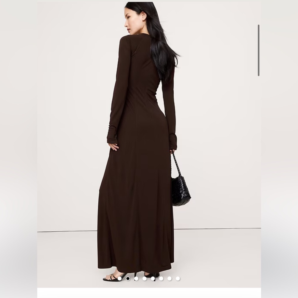 Banana Republic Paneled Knit Maxi Dress